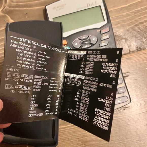 SHARP D.H.L scientific calculator - Picture 4 of 4